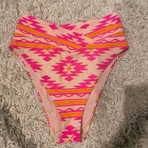 Aerie High Cut Cheeky Bikini Bottom